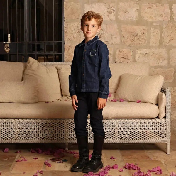 Colorful Embroidery DenimSet Ali Mali