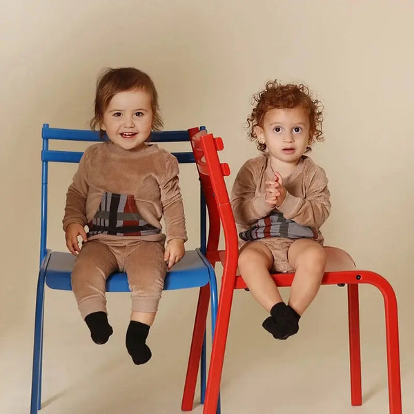 Baby - Plaid Pocket Set (outfit & romper) Ali Affordable