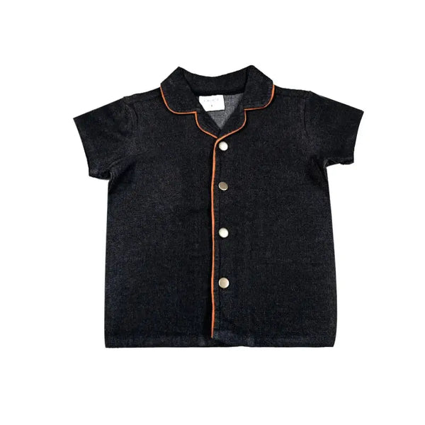 Boy - Black Denim Set Ali Plus
