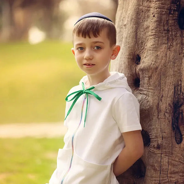 Boy - Colorful Ribbon Long & Short Sleeve Shirt I Love Ali