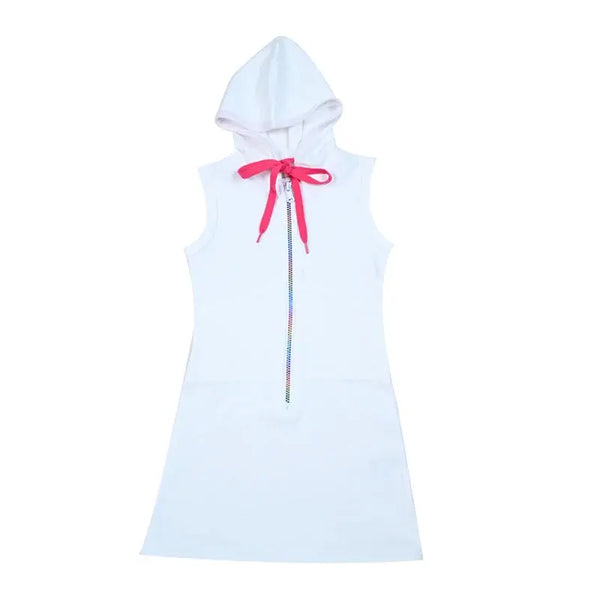Girl - Colorful Ribbon Vest Dress I Love Ali