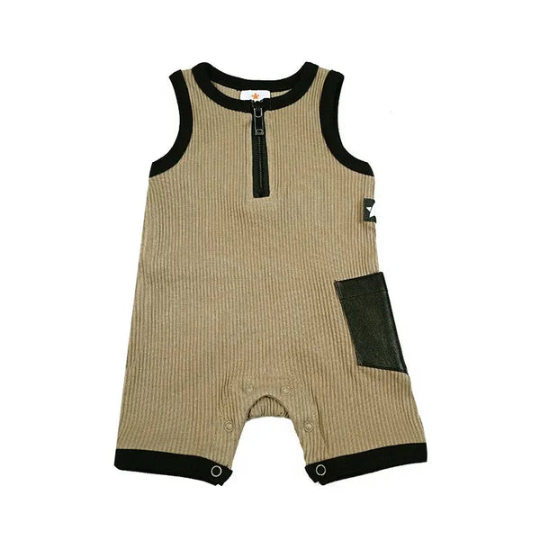 Baby - Blush and Sand Ribbed Set Ali Affordable