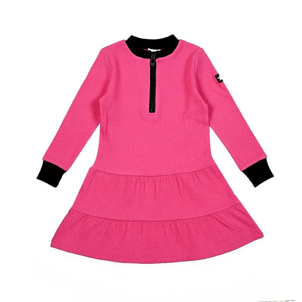 Girl - Blush and Sand Ribbed Set (Pink / Sand) Ali Affordable