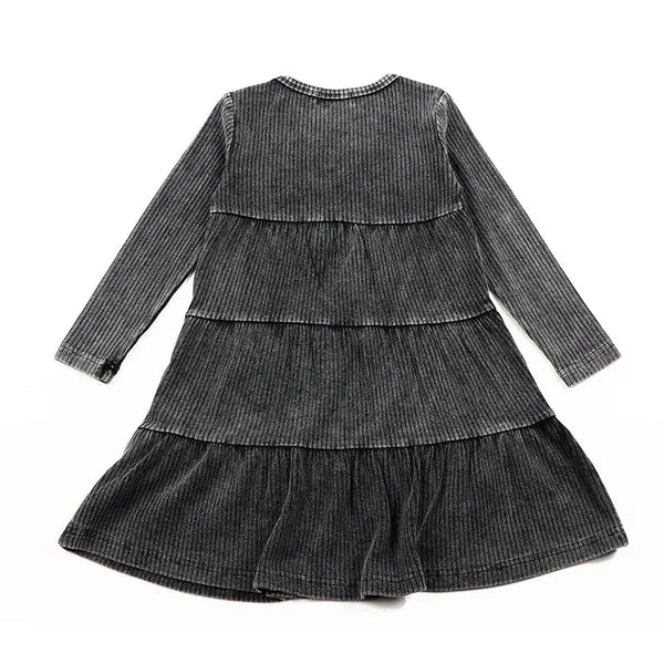 Girl - Ribbed Black Wash Set I Love Ali