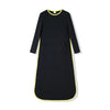 Lady - Pregnant Mom's Yellow-edged Nightgown Ali Mali