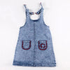 Girl - Indigo Embroidered Denim Set Ali Plus
