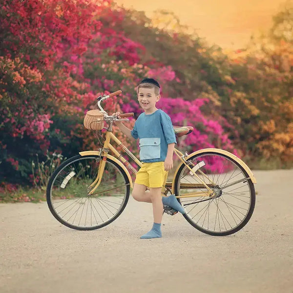 Contrasted Pockets Set Bloom Kids Family-fashion