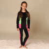 Girl - Velour and Neon Set(Nightgown & Pajama) Ali Affordable