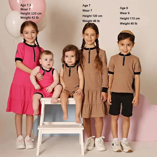 Baby - Blush and Sand Ribbed Set Ali Affordable