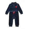 Baby - Luxury Navy Velour Set