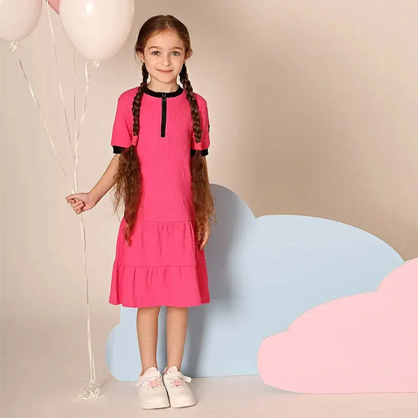 Girl - Blush and Sand Ribbed Set (Pink / Sand) Ali Affordable