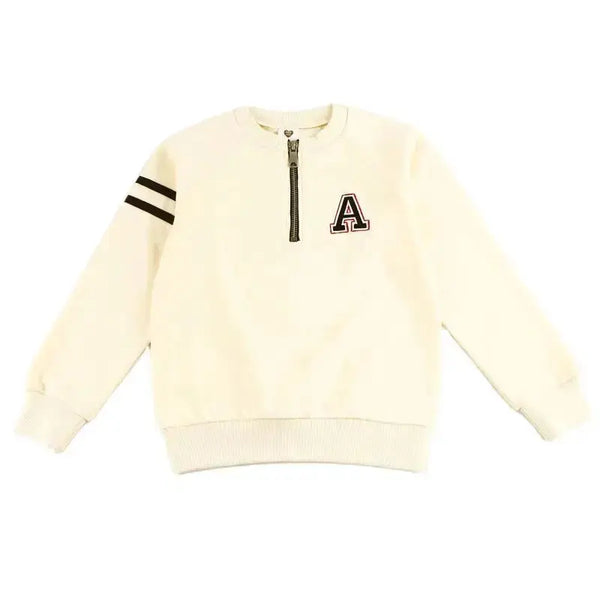 Unisex - Letter-A Stripe Sleeve Set Ali Mali