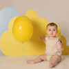 Ribbed Sunshine Bow Set Bloom Family-fashion