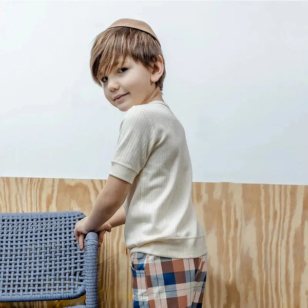 Plaid Shabbos Set Ali Affordable