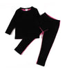Girl - Pink and Pink Color Block Pajamas Ali Affordable