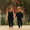 Baby - Black Ribbed Set(Sleeveless & Long Sleeve) Ali Mali