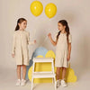 Ribbed Sunshine Bow Set Bloom Family-fashion