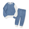 Baby - Terry Checked Pajamas Ali Affordable