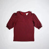 Girl - Red Plaid & Black Denim Set Ali Plus