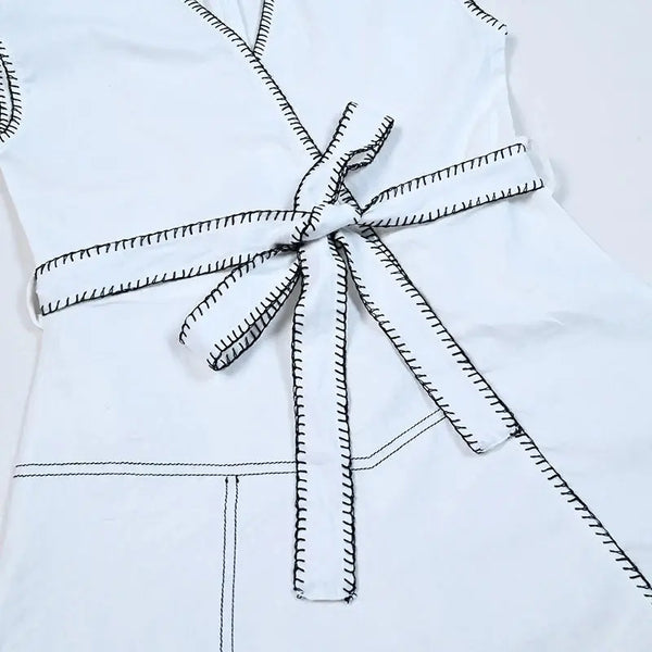 Lady - Special Decoration Stitching Dress I Love Ali