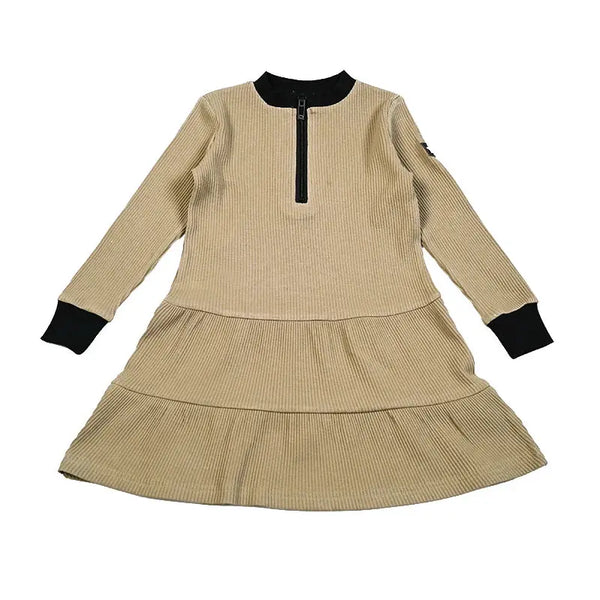 Girl - Blush and Sand Ribbed Set (Pink / Sand) Ali Affordable