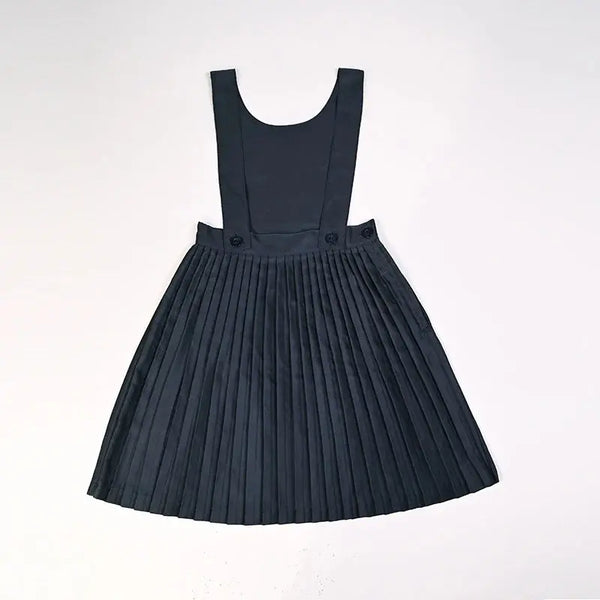 Girl - School Uniform Set (Sleeveless dress/Cross-back strap dress/Skirt) I Love Ali