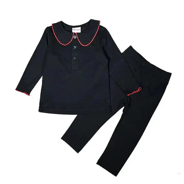 Boy - Peter Pan Collar Set Bloom Kids Family-fashion