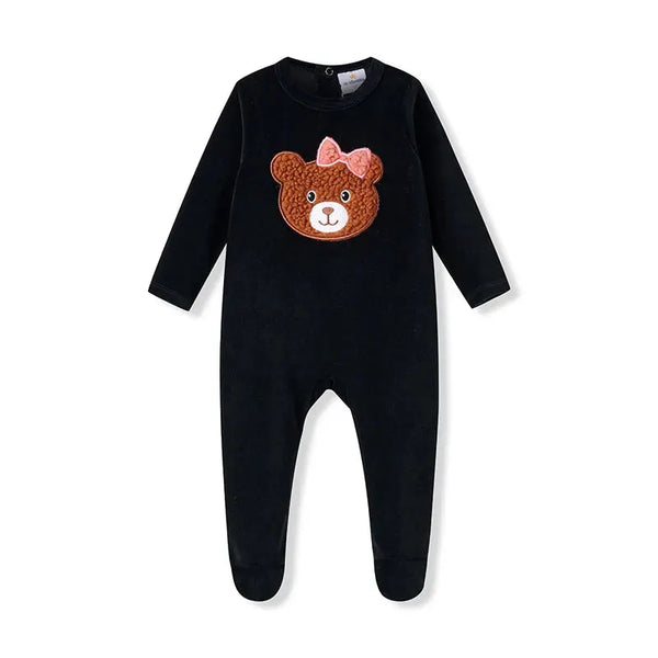 Baby - Snuggle Bear Velour Set Ali Affordable