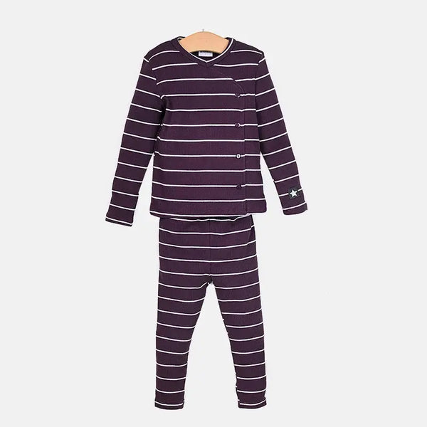 Girl - Ribbed Strip set Ali Affordable