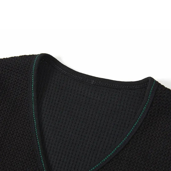 Boy - Black Waffle Cardigan Bloom Kids Family-fashion