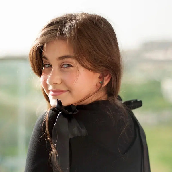 I-Love-Ali Girls maxi dress black ribbed satin summer children's dress clothes sleeveless size 3-16 years Bloom Kids Family-fashion