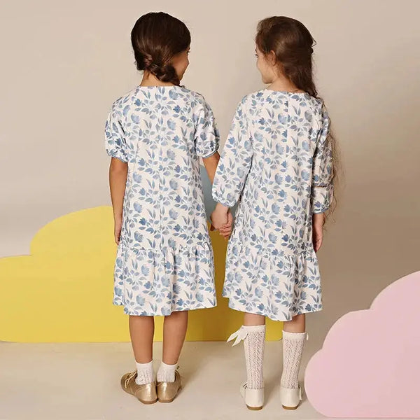 Girl - Blue Bloom Shabbos Set Ali Affordable