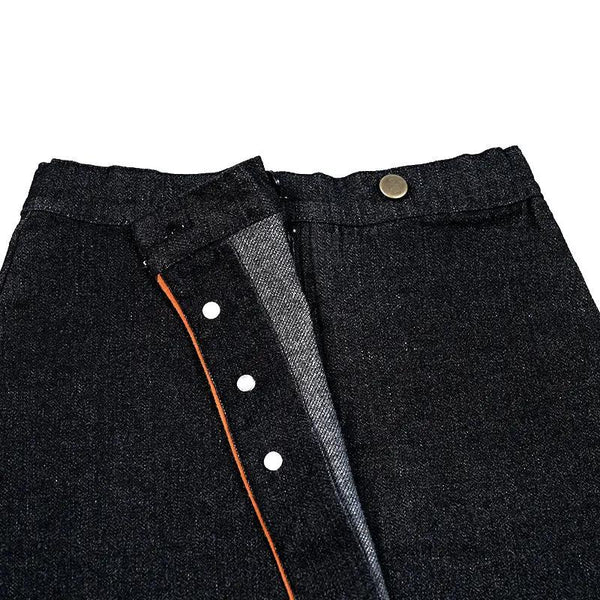 Girl - Black Denim Set Bloom Kids Family-fashion