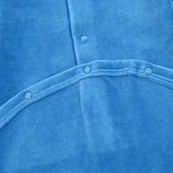 Baby - Mail Logo Blue and Pink Velvet Strip Set