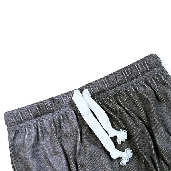 Ribbed grey melange Set Bloom Kids Family-fashion