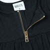 Girl - Black Ribbed Dress Set Ali Mali