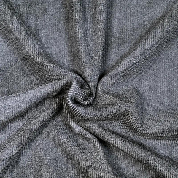 Ribbed grey melange Set Bloom Kids Family-fashion