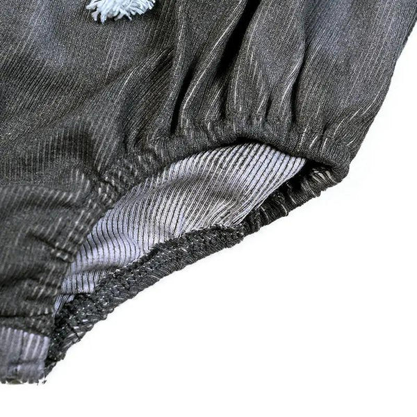 Ribbed grey melange Set Bloom Kids Family-fashion