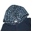Girl - Blue Leopard Print Denim Set