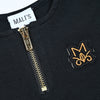 Baby - Black Shabbat Robe Set(Sleeveless & Long-sleeve & Inner） Ali Mali