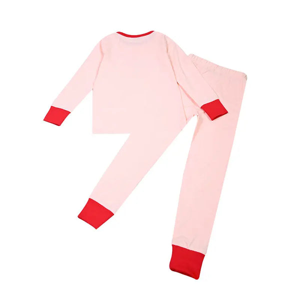 Girl - Kids Circus Carousel Knit Long Sleeve Pajama Set Barcali