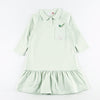 Girl - Mint Green Leaves set(Skirt set & Dress)