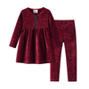 Baby - Burgundy Red Chenille Set Ali Mali