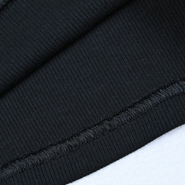 Girl - Black Ribbed Dress Set Ali Mali
