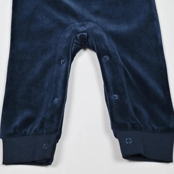 Baby - Luxury Navy Velour Set