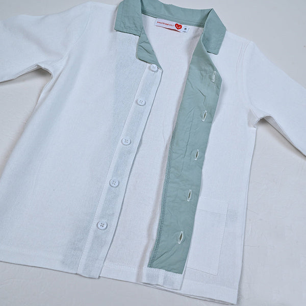 Boy - Tufted Floral Embroidery Set I Love Ali