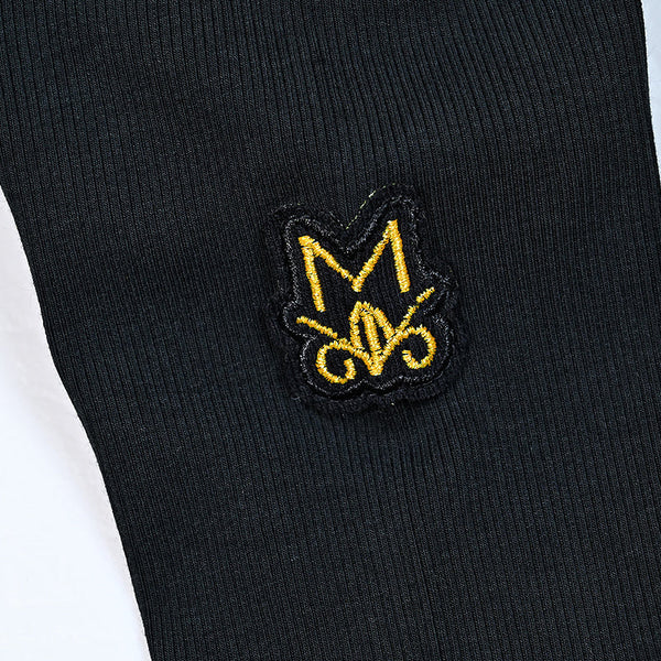 Baby - Black Ribbed Set(Sleeveless & Long Sleeve) Ali Mali