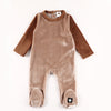 Baby-Velour and Corduroy Set