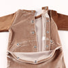 Baby-Velour and Corduroy Set