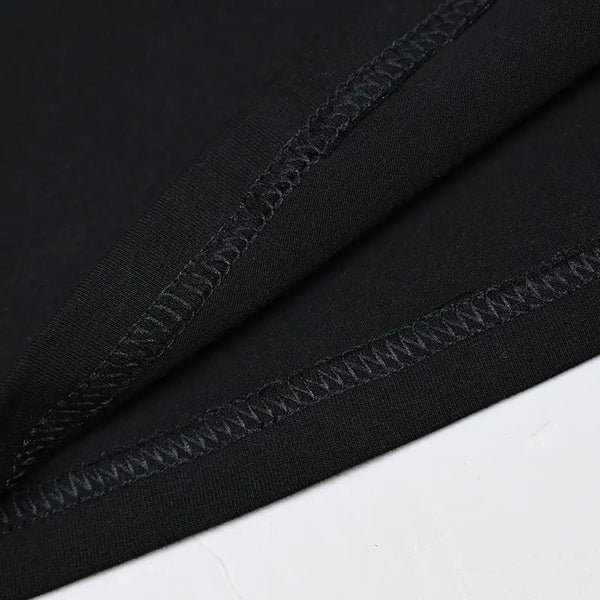 Baby - Black Base with Red Cuffs Cartoon Print Sleepwear Set Ali Mali